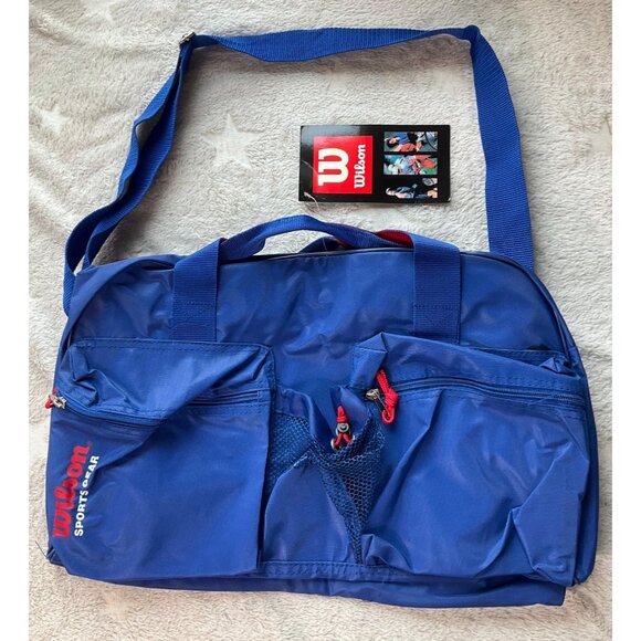 Wilson Other - New Old Stock Wilson Vintage 90's Sports Gear Athletic Gym Duffle Bag Y2K